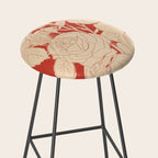 White Roses  Stool Gallery Image 2