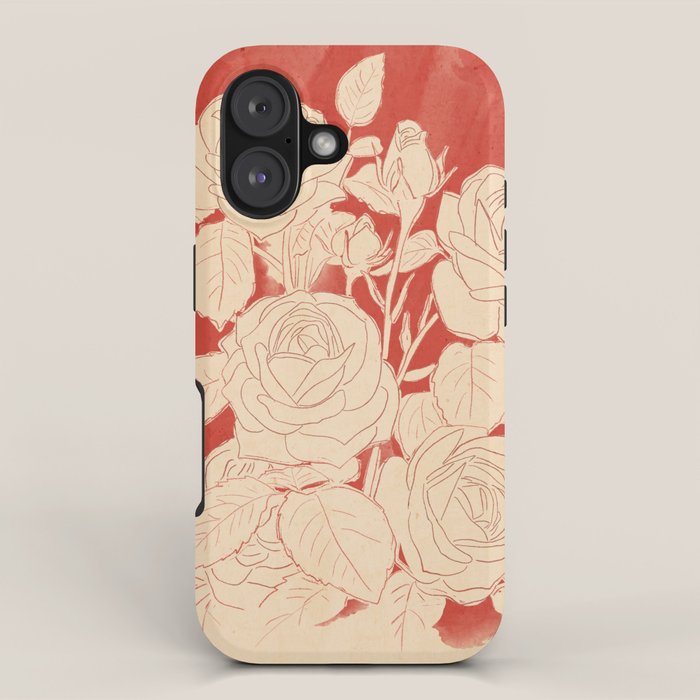 White Roses  iPhone Case Gallery Image 1