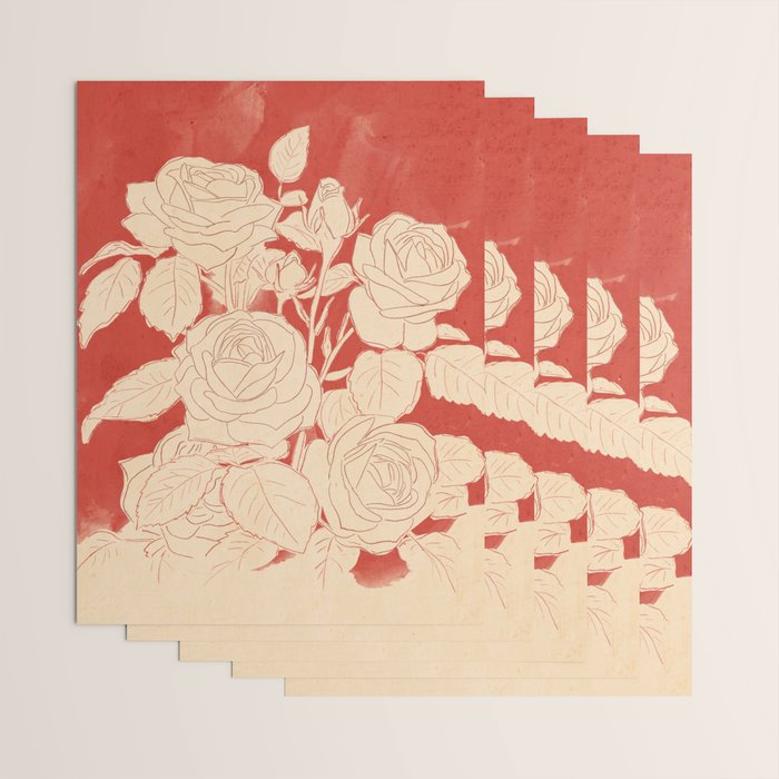 White Roses  Wrapping Paper Gallery Image 3