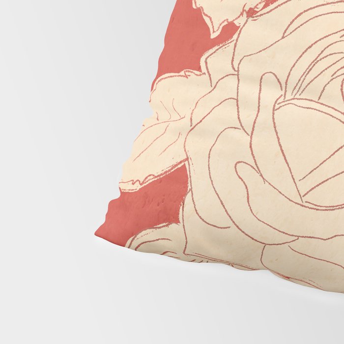 White Roses  Pillow Sham Gallery Image 4
