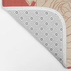 White Roses  Bath Mat Gallery Image 2