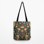 Floralia Vintage Bloom Tote Bag Gallery Image 2