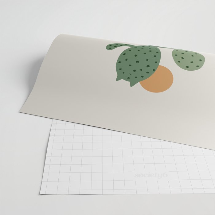 Cat Plants: Cat-tus Wrapping Paper Gallery Image 2