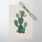 Cat Plants: Cat-tus Wrapping Paper Gallery Image 1