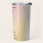 Affirmations | Self Love Travel Mug Gallery Image 2