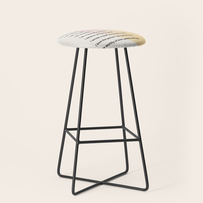 Affirmations | Self Love Stool Gallery Image 1