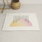 Affirmations | Self Love Rug Gallery Image 1