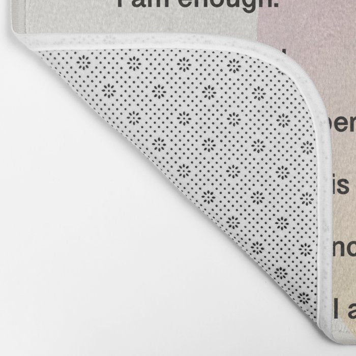 Affirmations | Self Love Bath Mat Gallery Image 2