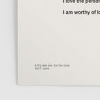 Affirmations | Self Love Poster Gallery Image 3