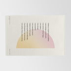 Affirmations | Self Love Rug Gallery Image 2