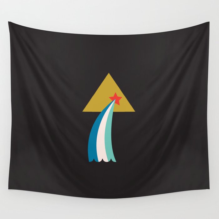 ZODIAC AQUARIUS Wall Tapestry Gallery Image 1