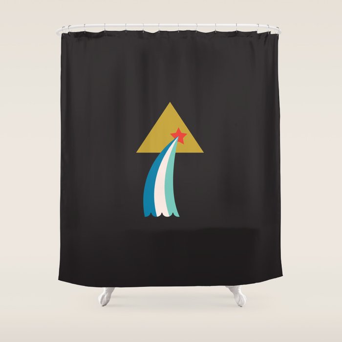 ZODIAC AQUARIUS Shower Curtain Gallery Image 1