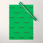 Music notes garden Wrapping Paper Gallery Image 1