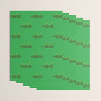 Music notes garden Wrapping Paper Gallery Image 3