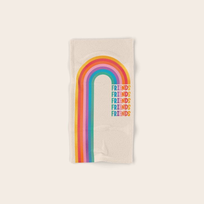 Rainbow Friends Bath Towel Gallery Image 1