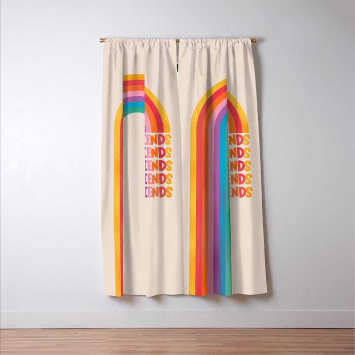 Rainbow Friends Window Curtain Gallery Image 3