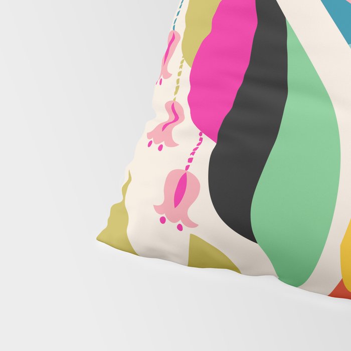 Mid Century Fox Pillow Sham Gallery Image 4