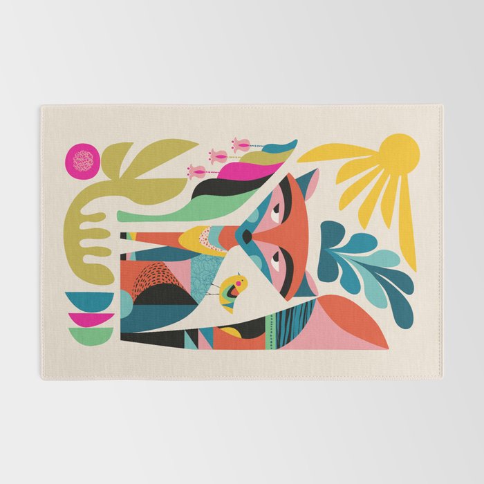 Mid Century Fox Rug Gallery Image 2