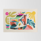 Mid Century Fox Rug Gallery Image 2
