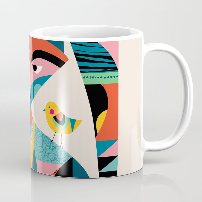 Mid Century Fox Coffee Mug Gallery Image 1