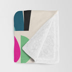 Mid Century Fox Throw Blanket Gallery Image 3