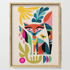 Mid Century Fox Serving Tray Gallery Image 1
