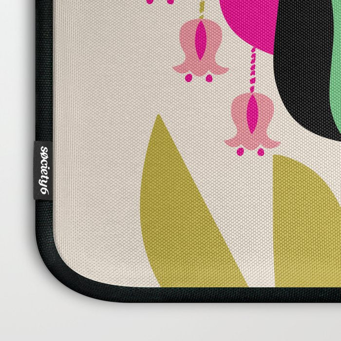 Mid Century Fox Laptop Sleeve Gallery Image 3