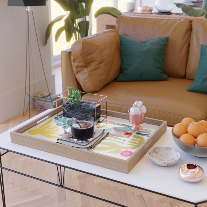 Mid Century Fox Serving Tray Gallery Image 2