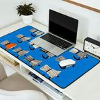 Blue Moka Desk Mat Gallery Image 2