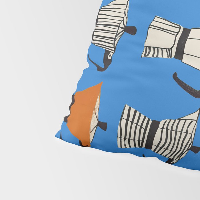 Blue Moka Pillow Sham Gallery Image 4