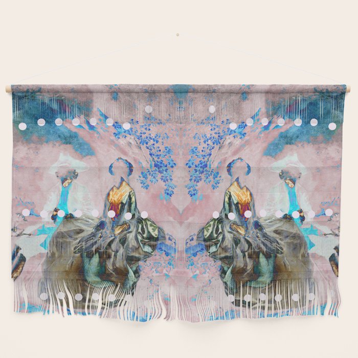 The Lovers In Pink Wall Hanging Gallery Image 1
