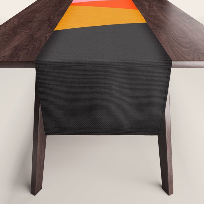 Landscape 01: Mid Century Abstraction Table Runner Gallery Image 1