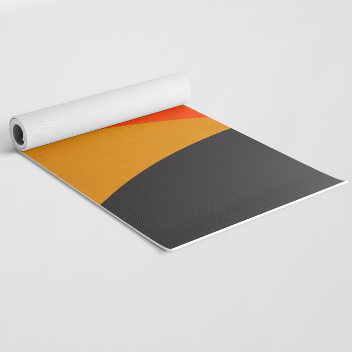 Landscape 01: Mid Century Abstraction Yoga Mat Gallery Image 2