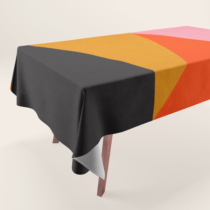 Landscape 01: Mid Century Abstraction Tablecloth Gallery Image 1