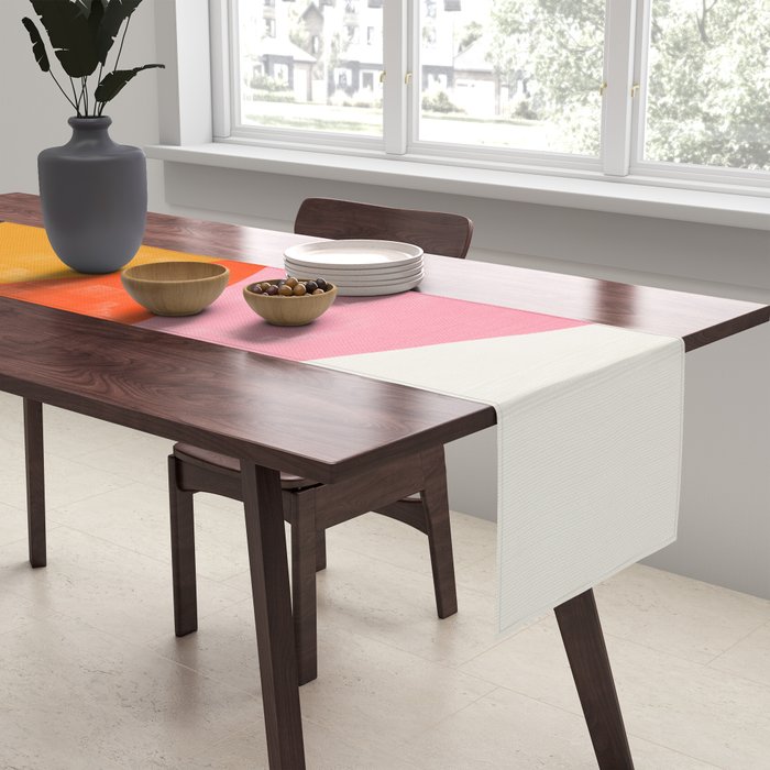 Landscape 01: Mid Century Abstraction Table Runner Gallery Image 2