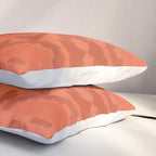 Geometric Aztec in Chile Red Pillow Sham Gallery Image 3