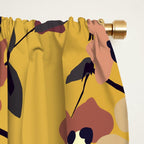  Warm Floral Pattern Window Curtain Gallery Image 2