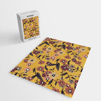  Warm Floral Pattern Jigsaw Puzzle Gallery Image 2