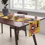  Warm Floral Pattern Table Runner Gallery Image 2