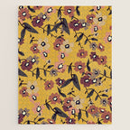  Warm Floral Pattern Jigsaw Puzzle Gallery Image 1