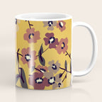  Warm Floral Pattern Coffee Mug Gallery Image 1