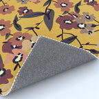  Warm Floral Pattern Rug Gallery Image 4