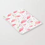 Flamingo Floral Pattern! Notebook Gallery Image 2