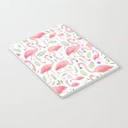 Flamingo Floral Pattern! Notebook Gallery Image 3