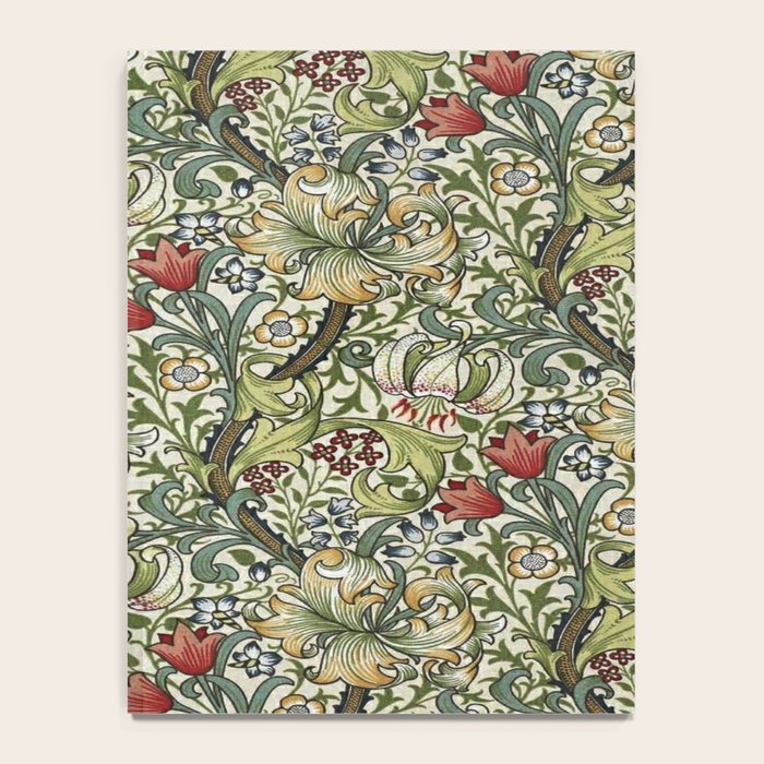 William Morris honeysucklea, Morris floral , No.4, Notebook Gallery Image 4