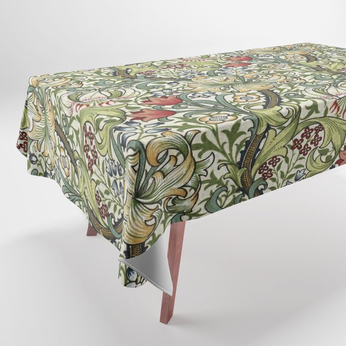 William Morris honeysucklea, Morris floral , No.4, Tablecloth Gallery Image 1