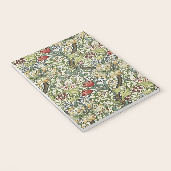 William Morris honeysucklea, Morris floral , No.4, Notebook Gallery Image 3