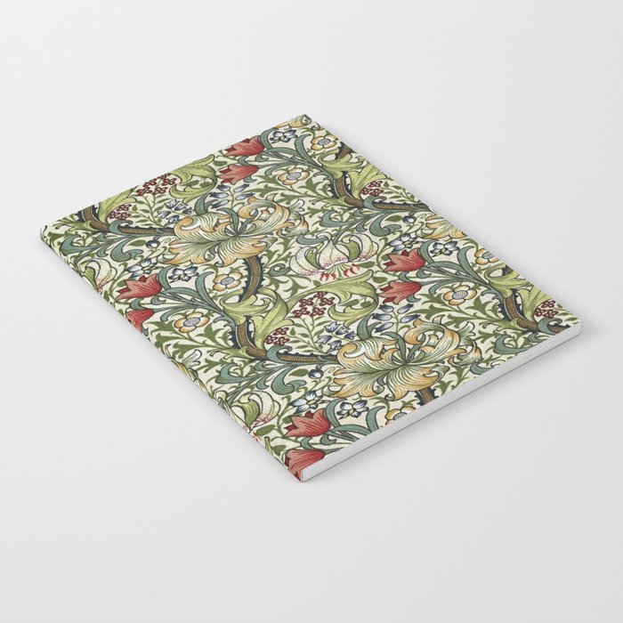 William Morris honeysucklea, Morris floral , No.4, Notebook Gallery Image 1