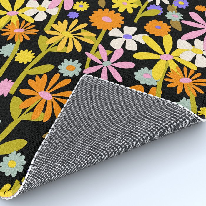 Flower Power Dark Rug Gallery Image 4