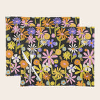 Flower Power Dark Placemat Gallery Image 1